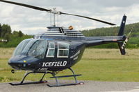 C-FKOX @ CFE7 - Kananaskis Village Helistop Airport - by Terry Fletcher