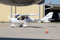 N321FT @ KCID - Taxiing on the PS Air Ramp. - by Glenn E. Chatfield