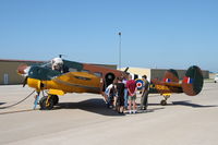 N70GA @ KCID - Preparing for flight - by Glenn E. Chatfield