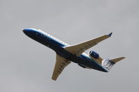 N593ML @ KCID - Departing  Runway 27 - by Glenn E. Chatfield