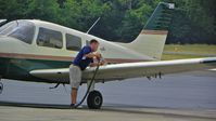 N266ND @ BVI - Fueling at BVI - by Murat Tanyel