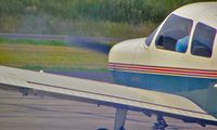 N266ND @ BVI - The propeller blur - by Murat Tanyel
