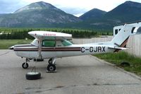 C-GJRX @ CAA8 - 1981 Cessna 152, c/n: 15284904 at Invermere - by Terry Fletcher