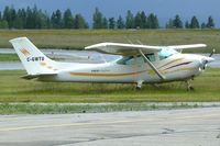 C-GWTU @ CYXC - 1975 Cessna 182P, c/n: 18263903