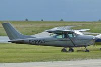 CF-HLT @ CYXC - 1971 Cessna 182N, c/n: 18260588