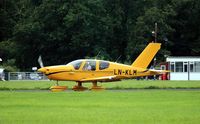 LN-KLM @ EGLD - Departing Denham - by Clive Glaister
