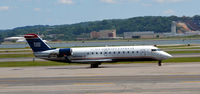 N443AW @ KDCA - Taxi DCA - by Ronald Barker