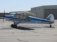 N2573J @ CNO - Parked near the paintshop - by Helicopterfriend