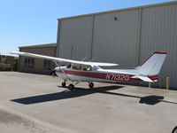 N7132Q @ CNO - Parked on the southside of Plames Of Fame museum - by Helicopterfriend