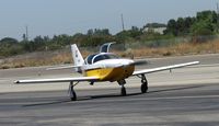 N69BC @ CCB - Taxiing towards parking area - by Helicopterfriend