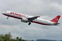 TC-ETH @ LOWL - AtlasJet Airbus A321-231 take off in LOWL/LNZ - by Janos Palvoelgyi