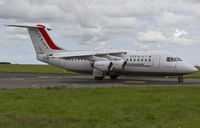 EI-WXA @ EGSH - Arriving at EGSH for Engineering by KLM Uk.