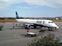 PR-AXB @ SBCN - Azul, named Céu Azul de Brasília, ex SWKN, Caldas Novas. - by J C Silveira Junior