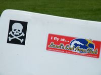 G-AYCP @ EGCL - Tail fin detail of Jodel D112