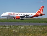 OK-HCB @ LFPG - On lease by ILFC, one of four A320s making up the fleet of Holidays Czech Airlines.