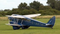 G-AGTM @ EGTH - 1. G-AGTM 'Sybille' on duty at Shuttleworth Sunset Air Display, July 2012