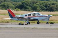 G-BEOH @ EGFH - Visiting Turbo Cherokee Arrow III. - by Roger Winser