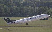 D-AFKA @ LOWW - Contact Air Fokker 100 - by Thomas Ranner