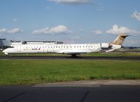 F-HMLA @ LFPG - One of her kind. Delivered new in 2011, Lima-Alpha is also the airline's only CRJ-1000 to appear in proper colors.