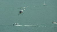 N7197Z - CAPTURED FROM HIGH ATOP THE LAKEVIEW POINT HIGH RISE AS SEEN OVER THE RACE TO MACKINAC SPONSORED BY THE CHICAGO YACHT CLUB - by mikey