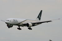 AP-BGL @ EGBB - PIA Pakistan International Airlines - by Chris Hall