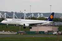 D-AEBA @ EGBB - Lufthansa CityLine - by Chris Hall