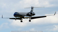 N96UA @ BWI - approach to BWI 33L