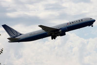 N648UA @ LSGG - Take off in 25 - by micka2b
