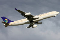 HZ-HMS2 @ LSGG - Take off in 25. First visit in Europe. - by micka2b