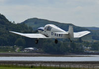 G-AZWF @ EGEO - Departing from Oban (Connel) airport.