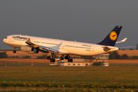D-AIGM @ LOWW - Lufthansa A340-300 - by Andy Graf-VAP