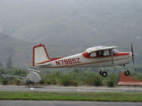 N7965Z @ SZP - 1963 Cessna 150C, Continental O-200 100 Hp, takeoff climb Rwy 22 - by Doug Robertson