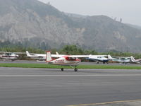 N7965Z @ SZP - 1963 Cessna 150C, Continental O-200 100 Hp, another landing roll Rwy 22 - by Doug Robertson