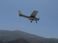 N704JH @ SZP - 1976 Cessna 150M, Continental O-200 100 Hp, on final Rwy 22 - by Doug Robertson