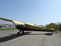 N43300 @ SZP - 1946 Taylorcraft BC-12D TWOSOME, Continental A&C65 65 Hp. This aircraft was kindly donated to Aviation Museum of Santa Paula by deceased pilot/owner. See my photos going back to 1984 when it was Ol Yaller - by Doug Robertson