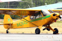 N4264Z @ 4S2 - 1967 Piper PA-18-150, c/n: 18-8507 - by Terry Fletcher