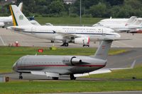 OE-ILB @ EGLF - Arriving at Farnborough as VJS807. Brazilian presidents plane is parked behind, visiting for the Olympic opening ceremony. - by G TRUMAN