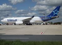C-GTSI @ LFPG - Seen seconds from departing T3 ramp at CDG, Sierra-India started her active life in 2001 with JMC Air.