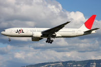 JA710J @ LSGG - Charter summer flight to Tokyo, landing in 05 - by micka2b