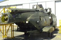 ZJ120 @ EGDR - Seen at the rear of the Merlin Depth Maintenance Facility, RNAS Culdrose.
