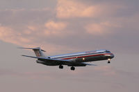 N582AA @ DFW - American Airlines landing at DFW Airport - by Zane Adams