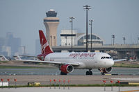 N632VA @ DFW - Virgin America at DFW Airport - by Zane Adams