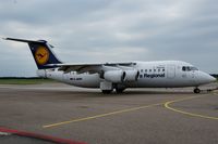 D-AVRP @ EHLE - Just after landing at runway 05 on Lelystad Airport. Now towed away to QAPS to get a new livery. - by Jan Bekker