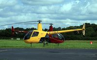 G-TOLY @ EGTB - Ex: G-NSHR > G-TOLY - Originally owned to, Gnashair Ltd in May 1998 as G-NSHR (acronym). Then owned to, Tolley in February 2001 as G-TOLY (another acronym) and currently with, Helicopter Services Ltd since January 2004.