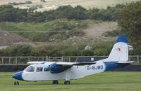G-BJWO @ EGHR - Departing Runwat 24
