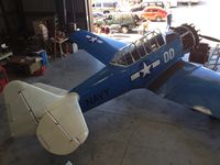 N6411D @ KCMA - In the CAF hangar being worked on - by Nick Taylor