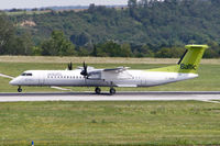 YL-BAH @ LOWW - De Havilland Canada DHC-8-402Q