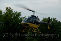 N64JB - JBI Helicopters N64JB at the Pittsfield NH Rotary Hot Air Balloon Rally - by PeteLanglois