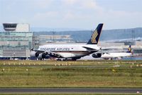 9V-SKG @ EDDF - Full throttle on rwy 25C.... - by Holger Zengler
