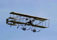 N9168X @ RKD - In flight at Knox County Regional Airport in Rockland, Maine - by Doug Duncan